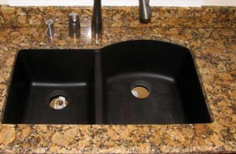 Giallo Fiorito granite vanity tops